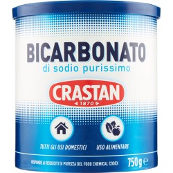 Crastan Bicarbonato di sodio purissimo 750 gr.