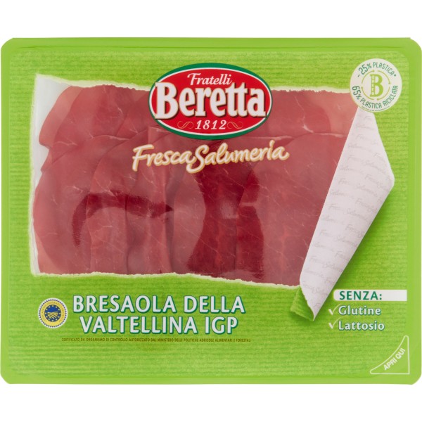 Fratelli Beretta Fresca Salumeria Bresaola della Valtellina IGP 100 gr.