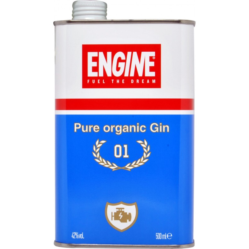 Engine Pure Organic Gin 01 In Tanica cl.50 Visita Cialia