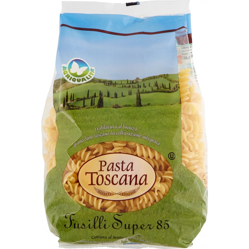 Pasta Toscana Fusilli Super Pasta Di Semola Di Grano Duro gr.500