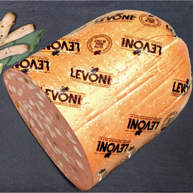 Levoni Oro Mortadella Con Pistacchi Salumi Interi 10 Kg