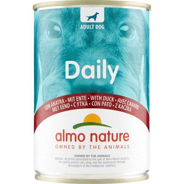 Almo nature Daily Adult Dog con Anatra 400 gr.