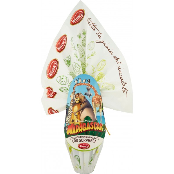 Witor's Uovo Cioccolato Finissimo al Latte Madagascar 200 g
