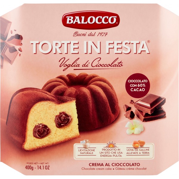 Balocco Torte in Festa Voglia di Cioccolato 400 gr.