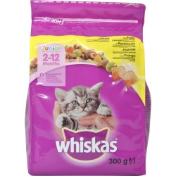 Whiskas crocchette junior con pollo gr.300