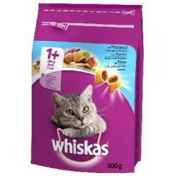 Whiskas crocchette adult 1 con tonno gr.300