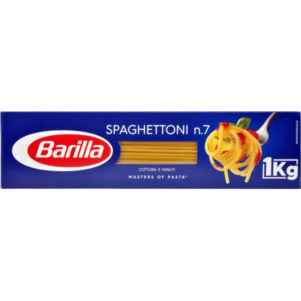 Barilla pasta spaghettoni n.7 kg.1 Barilla pasta spaghettoni n.7 kg.1