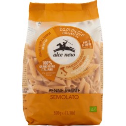 Alce Nero Penne Rigate Semolato 500 gr.