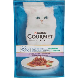 PURINA GOURMET Perle Gatto Filettini con Selvaggina e Verdure Busta 85 gr.