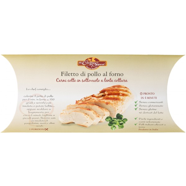 Filetto di pollo al forno La cucina dei sapori gr.250