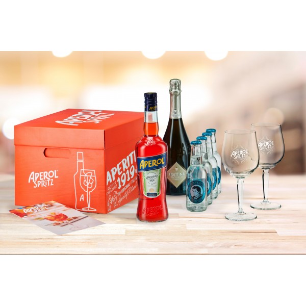 Kaempe Adesivi Per Bicchieri Aperol Spritz: Set Da 6 Pellicola Transfer In PVC Per Decorazione Festa A Tema - 14,8x21 Cm