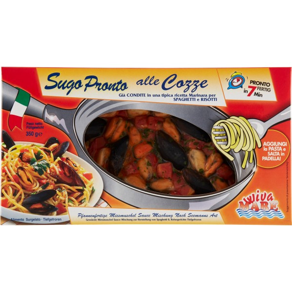 Wiva Mare Sugo Pronto alle Cozze 350 gr. Wiva Mare Sugo Pronto alle Cozze 350 gr.