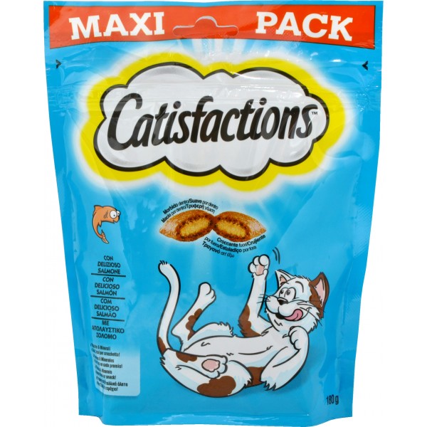 Catisfactions salmone maxi pack gr.180 Catisfactions salmone maxi pack gr.180