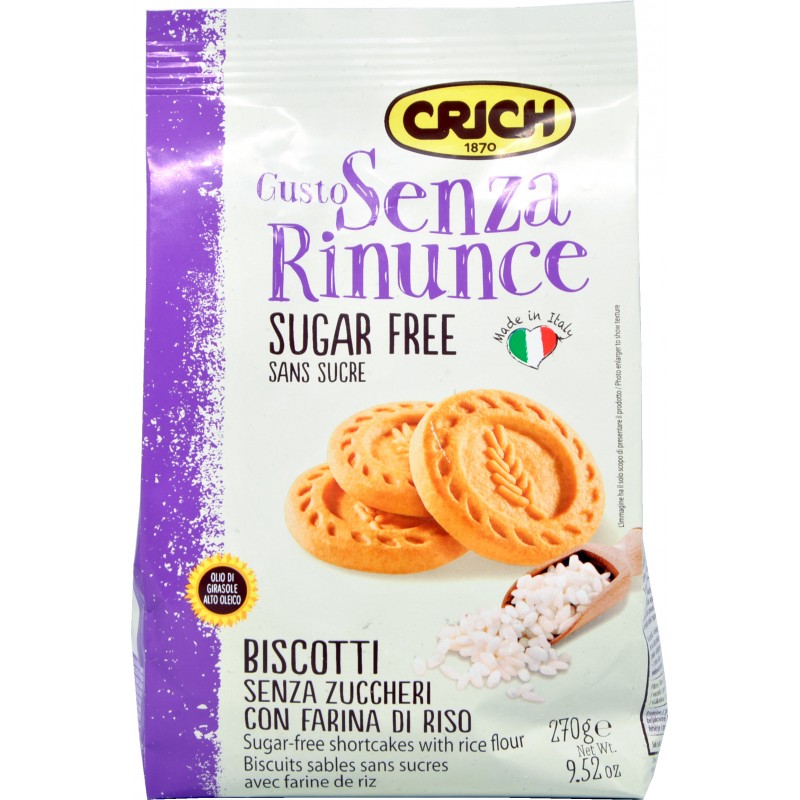 crich biscotti sugar free gr270