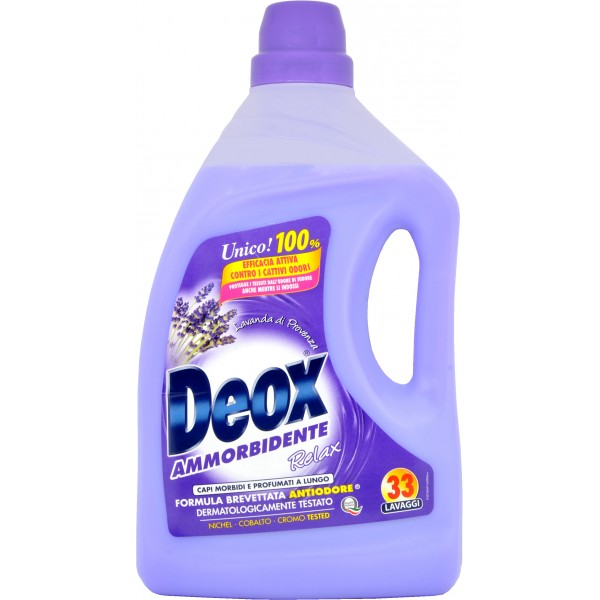 Deox Ammorbidente Relax Lavanda di Provenza 1,650 lt.