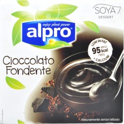 Alpro Soya Dessert Dark Chocolate 4 x 125 gr.