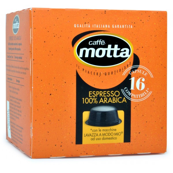 Motta caffe capsule 100% arabica x16