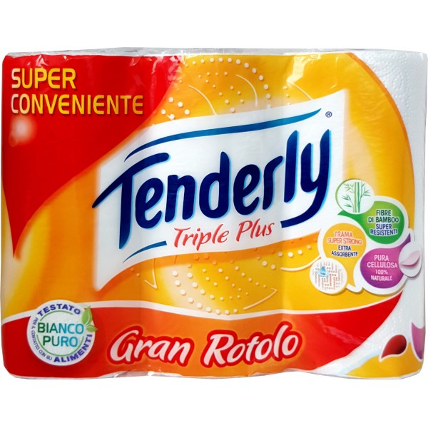 Tenderly carta igienica granrotolo pz.3