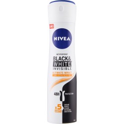 Nivea Anti-Perspirant Black&White Invisible Ultimate Impact 150 ml.