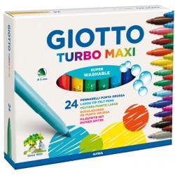 Pennarelli Giotto turbo maxi 24 colori