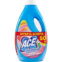 Ace Detersivo Liquido Colorati Igienizzante 25 Lavaggi