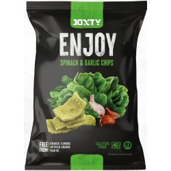 JOXTY chips fritte spinaci/aglio gr.40 Gluten Free