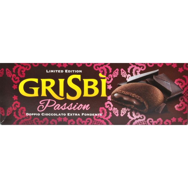 Grisbì Passion Doppio Cioccolato Extra Fondente 9 x 16,7 g Grisbì Passion Doppio Cioccolato Extra Fondente 9 x 16,7 g