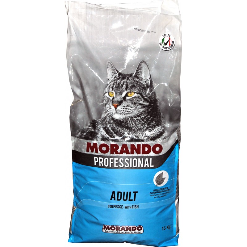 Morando crocchette professional adult pesce kg.15