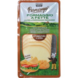 Formaggio a fette con parmigiano reggiano affumicato gr.120