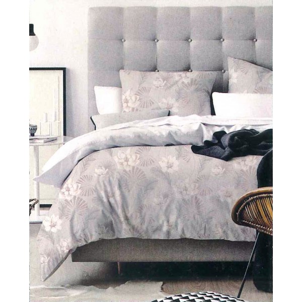 Set di Biancheria da Letto con Foglie Tropicali e Dettagli Dorati, Copripiumino Estivo Botanico per Bambini, 3 Pezzi King Size