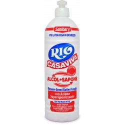 Rio casaviva detergente alcol + sapone ml.750
