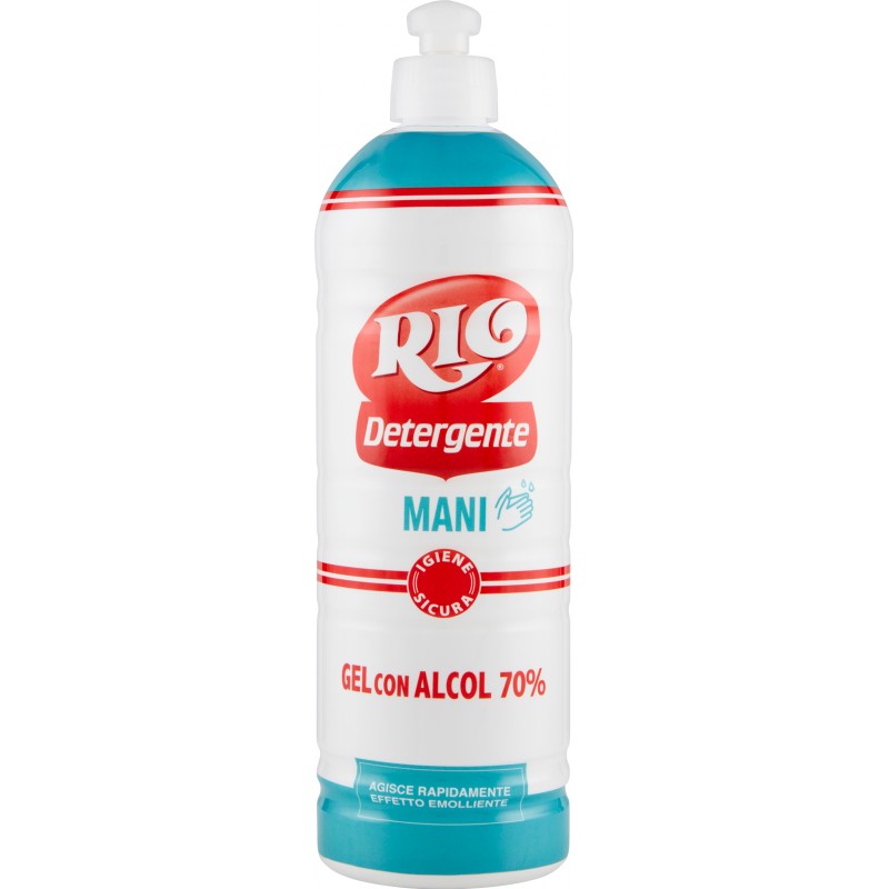 Rio Detergente Mani con alcool ml.750