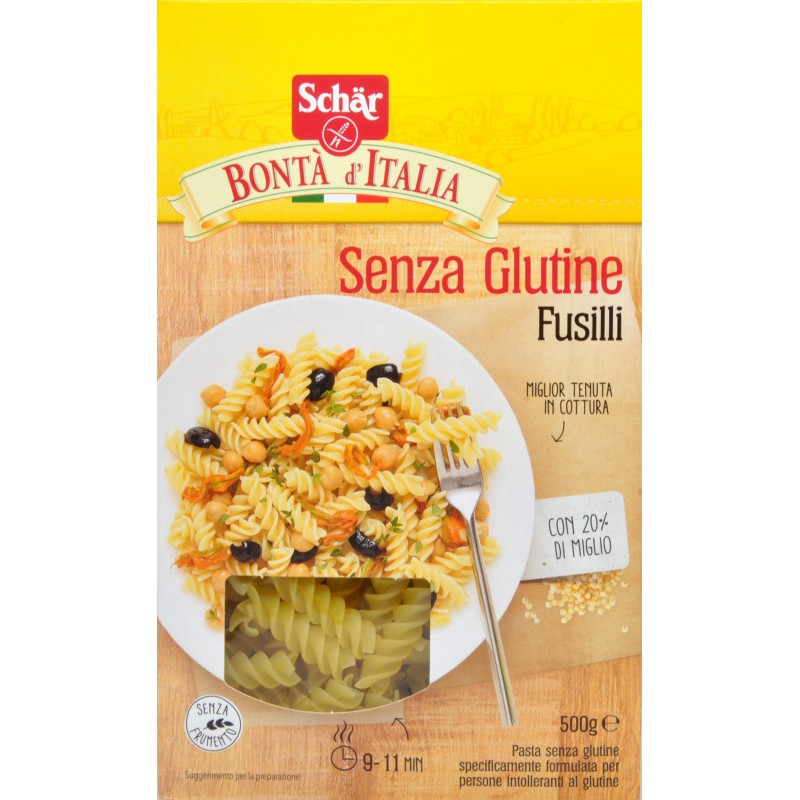 Schär Bontà d'Italia Fusilli senza glutine 500 gr.