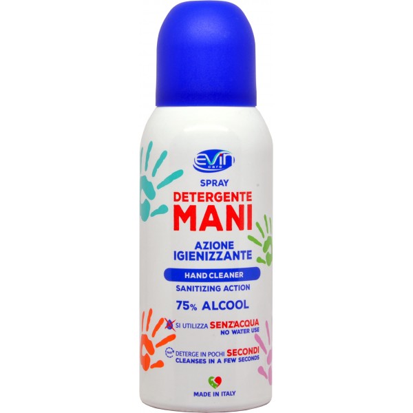 Evin care igienizzante mani spray ml.100