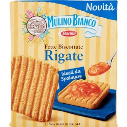 Mulino Bianco Barilla Fette Biscottate Rigate 315 gr.