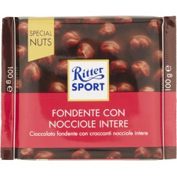 Ritter Sport Fondente con Nocciole Intere 100 gr.