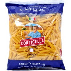 Corticella pasta pennette rigate n.66 gr.500