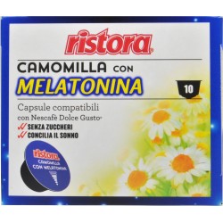 Ristora camomilla con melatonina x10 caps