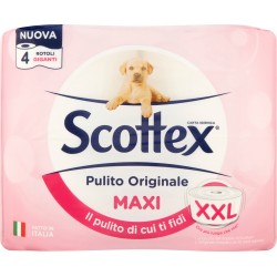 Scottex Pulito Originale Maxi Carta Igienica 4 pz.