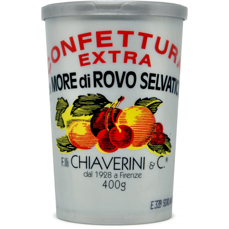 Chiaverini confettura extra di more gr.400