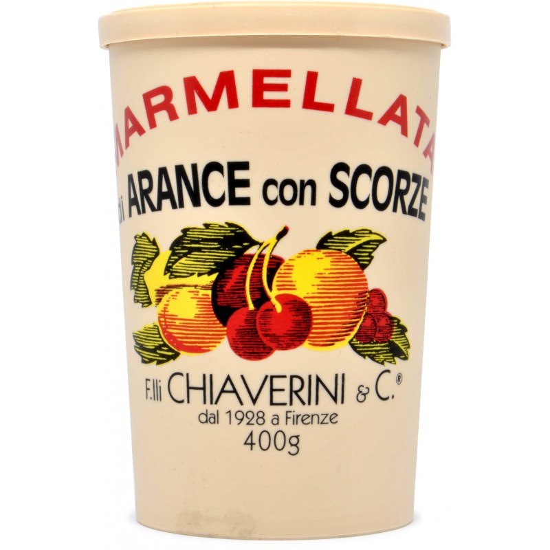 F.lli Chiaverini & C Marmellata Arance con Scorze 400 gr. F.lli Chiaverini & C Marmellata Arance con Scorze 400 gr.