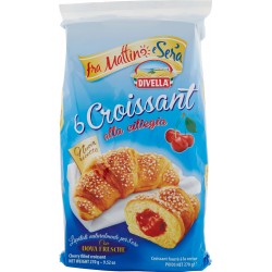 Divella fra Mattino e Sera 6 Croissant alla ciliegia 270 gr.