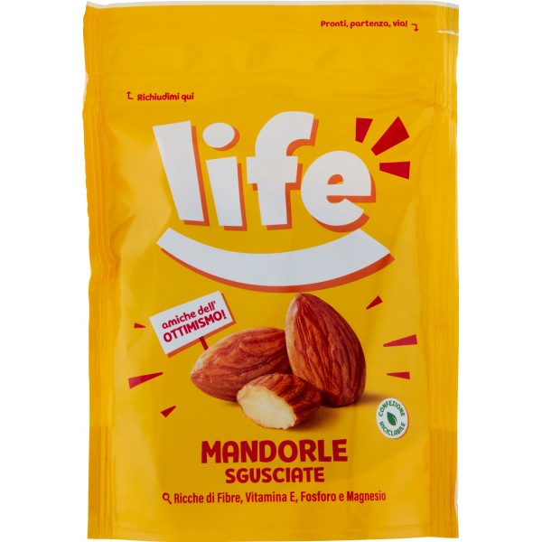 Life Mandorle Sgusciate 160 gr. Life Mandorle Sgusciate 160 gr.