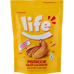 Life Pistacchi Salati con Guscio 135 gr.