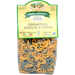 La pasta di Camerino gramigna paglia & fieno gr.500