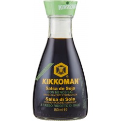 Kikkoman Salsa di Soia a Tasso Ridotto di Sale150 ml.