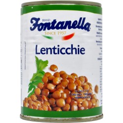Fontanella lenticchie in lattina gr.400