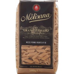 La Molisana pasta integrale n.19 Mezze Penne Rigate 500 gr.