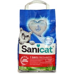 Sanicat lettiera 7g aloe v.freshness lt.4