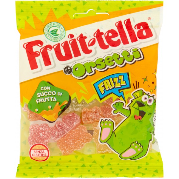 Fruit-tella busta Orsetti Frizz 90 gr.
